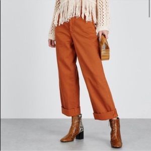 NWT Free People On My Mind Wide-Leg Pants size 29